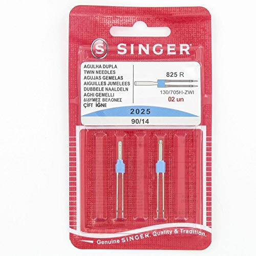 Singer 1-2-3 Double Needle Acessory (Recondicionado Como Novo) Singer - Agulhas e ganchos - dois fios, decorativos, recondicionado, singer
