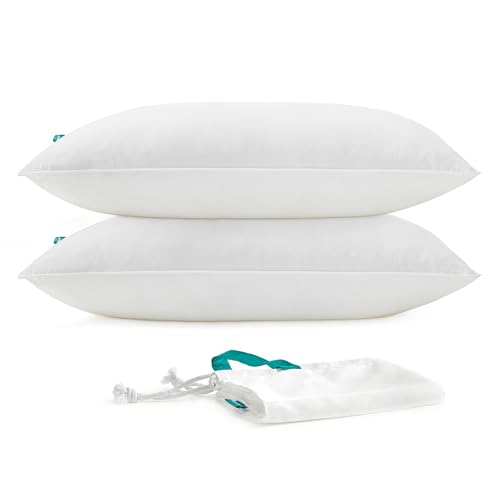 Conjunto de 2 Almofadas SONGMICS (Branco - Espuma) SONGMICS - Almofadas - conjunto, almofadas, songmics, branco, espuma, poliéster