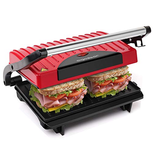 Grelhador de sanduches AIGOSTAR 501082 (700 W) Aigostar - Eletrodomésticos de cozinha - 700 W, vermelho
