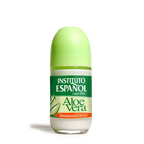 Desodorizante Instituto Español Aloe Vera Roll-On 75 Ml Instituto Español - Desodorizantes e antitranspirantes - aloe vera, long-lasting protection, no irritating, 75 ml