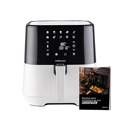 Fritadeira sem Óleo MELLERWARE XL Crunchy! 1500W - 5,5L MELLERWARE - Fritadeiras - 55L, 1500w, 10 programas, temporizador programável