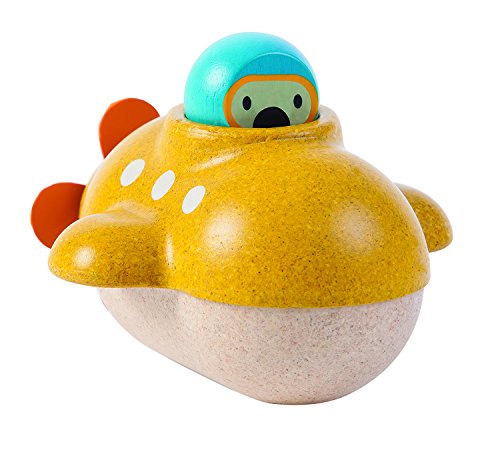 Brinquedo de Banho PLANTOYS 5669 (0.25 anos) PLAN TOYS - Brinquedos - submarino, madeira, 0.25 anos, brinquedo de banho