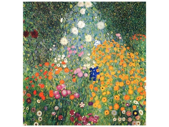 Quadro LEGENDARTE Gustav Klimt - Garden of flowers Legendarte - Obras de arte - pintura, garden of flowers, gustav klimt