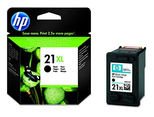 Tinteiro HP 21XL Original Preto (C9351AE) HP - Cartuchos de toner e jato de tinta - preto, 9 ml, officejet