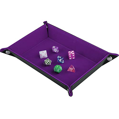 Tabuleiro de dados duplo SIQUK violeta escuro SIQUK - Jogos - tabuleiro, dados, duplo, violeta
