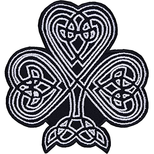 Patchwork Celtic Knot Celts Thistle 85X90 Mm Express-Stickerei GmbH - Gravatas - patchwork, celtic knot, thistle, 85x90 mm
