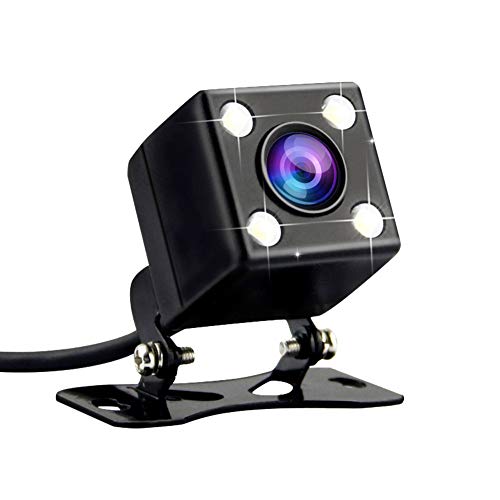 Câmara de Visão Traseira para Carros 170º com Luzes Led e Visão Noturna mirito - Peças de automóveis - 170º, luzes LED, visão noturna, 2 metros