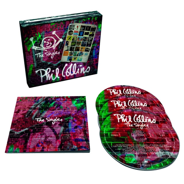 Phil Collins - Singles (3CD) (Music CD) RHINO (PURE) - Música e gravações de som - phil collins, singles, 3cd, música