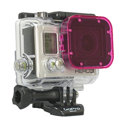 Filtro para Câmara de Action Polar Filtre Pfilter Magenta (GoPro Hero 3) Polar Pro - Filtros de lentes - filtro, polar, magenta, go pro hero 3