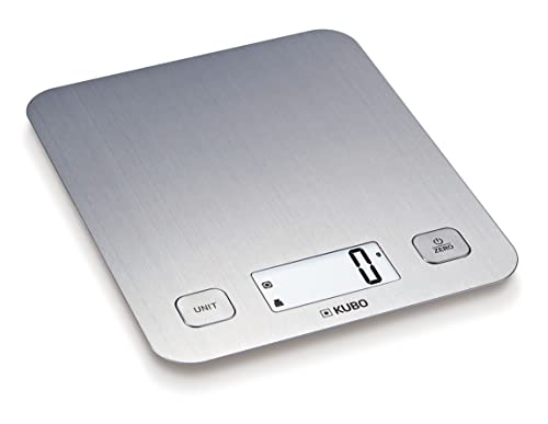 Balança de Cozinha KUBO Kubo (Capacidade: 5 kg - Precisão: 1 g) kubo - Utensílios de Cozinha - 5 kg, precisão 1 g, visor lcd, indicador de bateria