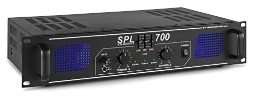 Amplificador Skytec SPL700 | Preto (Amplificador) Skytec - Amplificadores de áudio - 700W, EQ 3bandas, RCA, jack 3.5mm