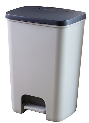 Cesto do Lixo CURVER ESSENTIALS Rectangular (Plástico - 36.5 x 34.5 x 26 cm) Curver - Acessórios de contenção de resíduos - plástico, 36.5x34.5x26 cm