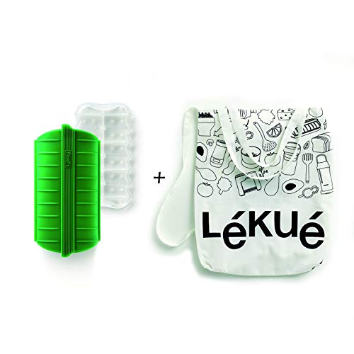 Kit de Compras Sustentáveis e Estojo de Vapor LÉKUÉ Lékué - Cestas a vapor - sustentável, estojo, vapor