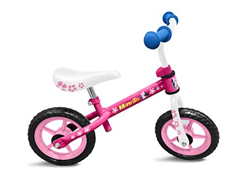 Bicicleta DISNEY Loopfiets Minnie Mouse (Idade Mínima: 3 Anos) Disney - Bicicletas - rodas, pneus borraca, manete ajustavel, cinto seguranca
