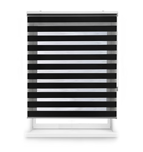 Estor Enrolável BLINDECOR Lira Preto (117x245cm) Blindecor - Persianas e cortinas - enrolável, 117x245cm, preto
