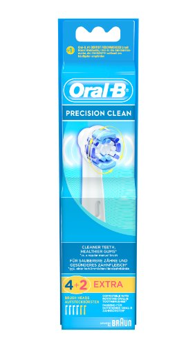 Recargas para Escova de Dentes ORAL-B Precision Clean EB20 (2 Unidades) Oral-B - Acessórios de banheiro - precisão, floss action, limpeza profunda, 2 unidades