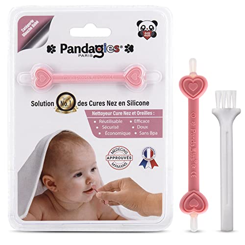 Aspirador Nasal PANDAGIES Paris (0 a 6 Meses) PANDAGIES - Cuidados respiratórios - silicone, parto, puericultura, 0 a 6 meses