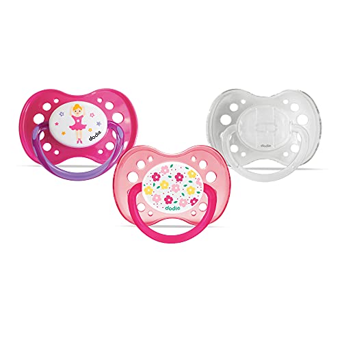 Chupeta DODIE Princess (Idade Mínima Recomendada: 18 Meses) DODIE - Cuidados com a higiene oral - dodie, princess, 18 meses, dentição, alivia dores