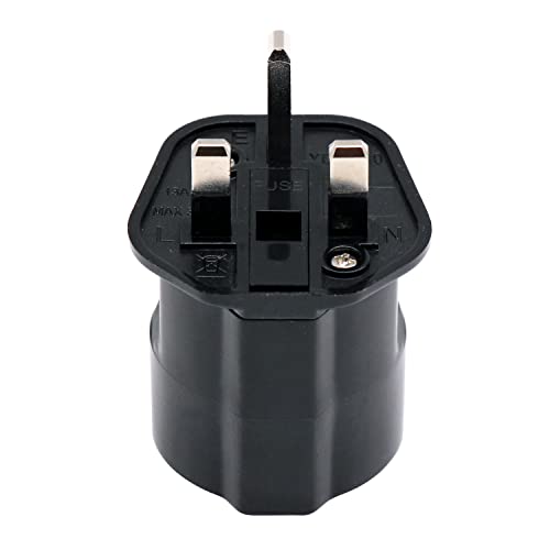 Adaptador de energia DURONIC 13A-UK/HK/SINGAPORE/EU/KSA DentJet - Conversores e adaptadores de viagem - 13A, universal, fácil de usar, viagem
