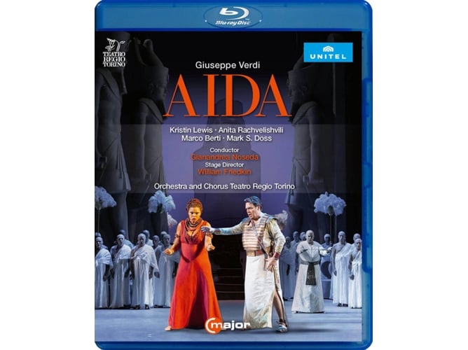 Blu-Ray Verdi - Aida (Edizione Speciale) (Edição em Espanhol) C Major Entertainment - Dvds e vídeos - blu-ray, aida, edição especial, espanhol