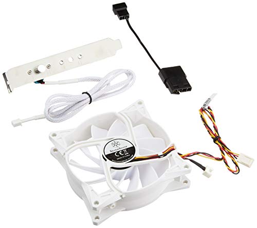 Ventoinha SILVERSTONE Fm93 (Com fios - Branco) SilverStone Technology - Peças de refrigeração de sistema de computador - 92 cm, 3000 rpm, branco, usb