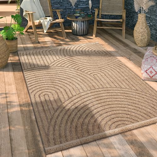 Tapete PACO HOME (Bege - 080 x 150 cm) Paco Home - Tapetes - bege, polipropileno, 80x150 cm, resistente a salpicaduras