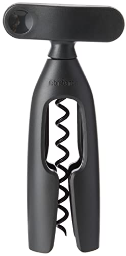 Brabantia Tasty+ Corcho de Vinho Cinzento Escuro Brabantia - Saca-rolhas - borracha natural, modernista, elegante