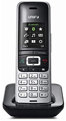 Telefone Fixo com Interface de Aplicativos UNIFY OpenScape S5 Wireless Handset Preto, Prateado Unify - Telemóveis - 128 x 160 pixels, 65536 cores, 20 teclas, 500 entradas