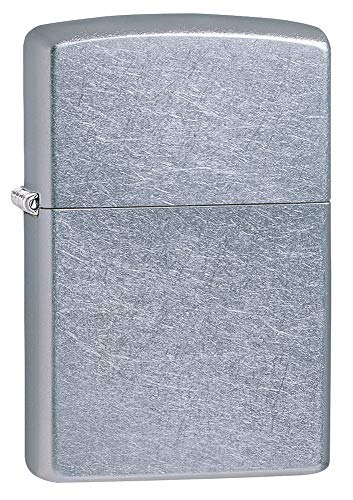 Zippo Street Chrome Lighter (Acessórios para Jardim) Zippo - Acessórios de fumar - zippo, street chrome, lighter