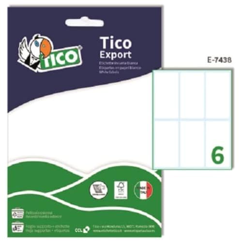 Etiqueta Adesiva TICO ESPAÑA (Branco - A5 - 100 Folhas) Avery Tico s.r.l. - Etiquetas e tags - branco, A5, 100 folhas