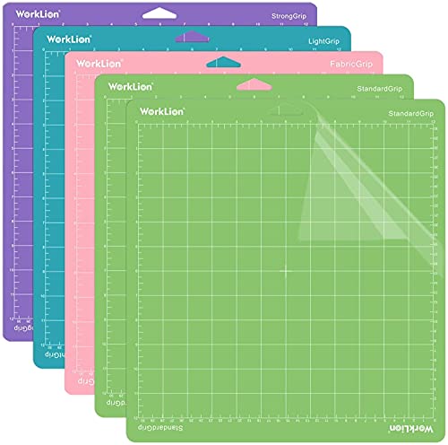 Conjunto de 5 Almofadas para Cortador WORKLION Worklion - Tapetes de corte - conjunto, 5 almofadas, cortar, resistente, durável