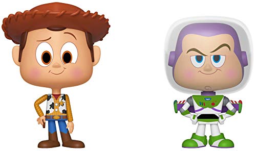 Figura FUNKO Pop! Vinyl: Toy Story 4 - Woody & Buzz Funko - Bonecos de ação e brinquedo - toy story 4, woody, buzz, pvc, temperatura