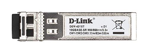 Módulo de rede D-LINK DEM-431XT 850nm 10000Mbit/s SFP+ D-Link - Redes - sfp +, 10000mbit/s, 850nm
