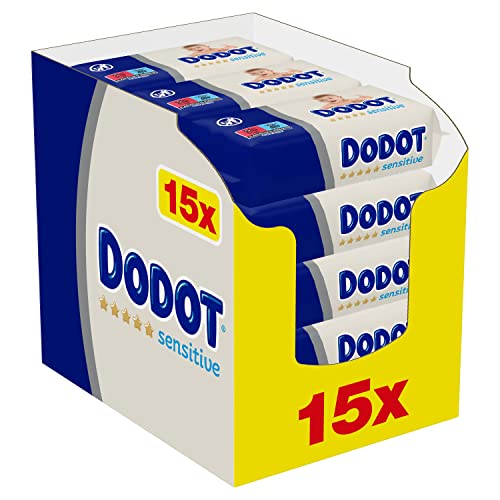 Toalhitas DODOT Sensitive Baby (810 Unidades) DODOT - Banho e corpo - toalhitas, sensitive, baby, 810 unidades