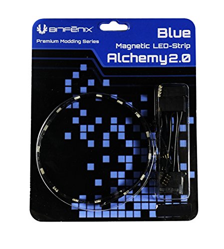 Cabo de Série BITFENIX (RCA - RCA - Azul) BitFenix - Cabos de áudio e vídeo - 120 cm, masculino, azul, pvc, contacto a prova de água