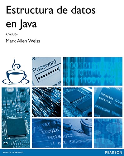 Livro Estructuras De Datos En Java de Miguel Ángel Weiss (Espanhol) Pearson - Livros - estruturas de dados, java, miguel ángel weiss