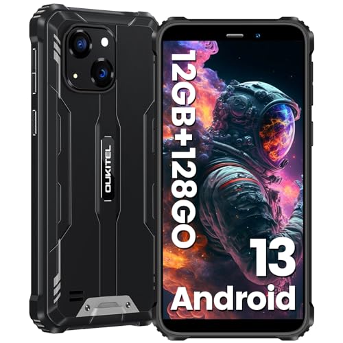 Smartphone OUKITEL WP32 (6.1'' - 12 GB - 128 GB - Preto) OUKITEL - Telemóveis - 6.1", 12 GB, 128 GB, Android 13.0, microsd