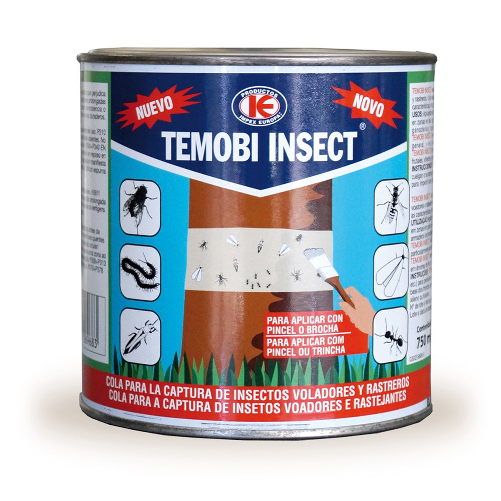 Spray de Insecticida TEMOBI Insect (750ml) IMPEX EUROPA - Pesticidas - insetos, 750ml, plástico