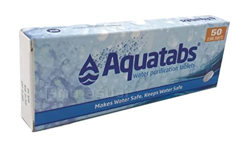 Pastilhas Purificantes Água 30 Comprimidos Tucuman Aventura TUCUMAN AVENTURA - Dispensadores de água - potabilizar, 1 litro, expedições, segurança