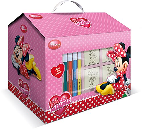 Kit de Carimbos para Crianças MULTIPRINT Minnie Multiprint - Kits de scrapbooking e carimbos - estampador, canetas, minnie mouse, criar