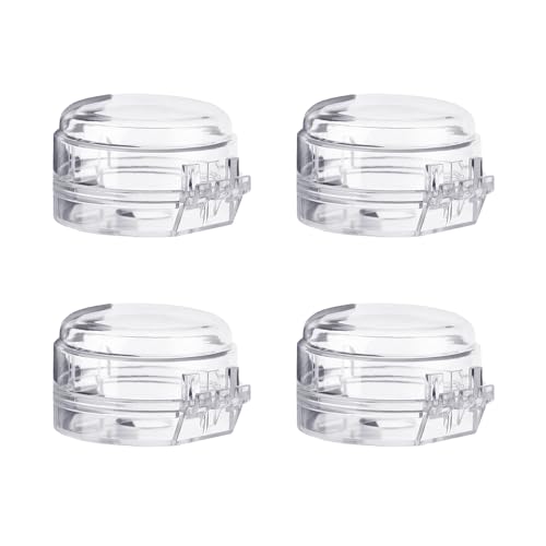 Kit de Proteção para Botões de Gás 4 Unidades COACOM - Travas de segurança para bebê - proteção, botões de gás, 4 unidades, óleo, gordura