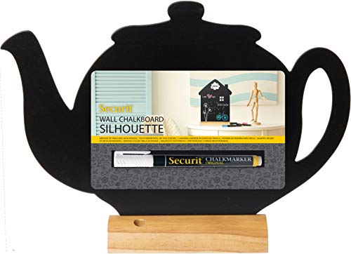 Quadro de Mesa SECURIT Teapot (Branco - Magnético: Não) SECURIT - Quadros de exibição - madeira, branco, 300x35x300mm, 12kg