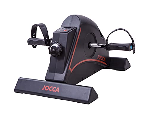 Bicicleta Estática JOCCA Vermelha (Recondicionado Como Novo) Jocca - Bicicletas de exercício - antideslizantes, regulador de resistência, calorias consumidas, pedaleios feitos