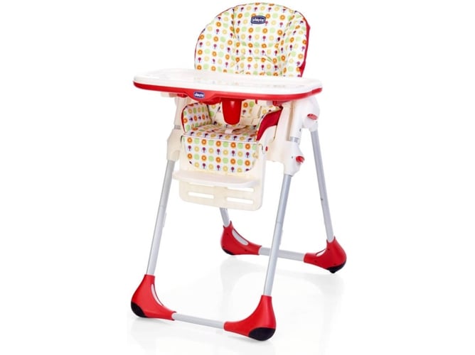 Cadeira de Refeição CHICCO Polly Easy Sunrise Vermelho Chicco - Móveis para bebês e crianças pequenas - refeição, chicco, vermelho