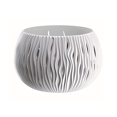 Copo PROSPERPLAST Sandy (Branco - Plástico - 23.8 x 16.1 cm) Prosperplast - Móveis de exterior - plástico, 23.8 x 16.1 cm, 23 litros, tapão