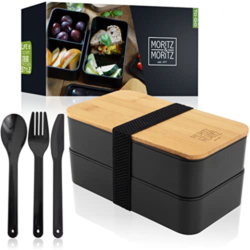 Caixa de Alimentação MORITZ & MORITZ 1021-01 ILP GmbH - Lancheiras e sacos - 4 compartimentos, hermético, copo, taça