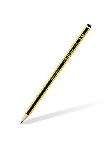 Lápis de Carvão STAEDTLER Noris 120 (Vermelho) Staedtler - Lápis de madeira - vermelho, 12 lápis, mina preta, carvão natural