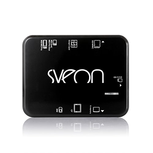 Leitor de Cartões SVEON SCT016M (USB 2.0) Sveon - Leitores de cartão de memória - usb 2.0, leitor de cartões