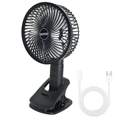 Ventoinha EXTFANS 4 em 1 USB Recarregável Preto EXTFANS - Ventoinhas de mesa e de pedestal - usb, recarregável, preto