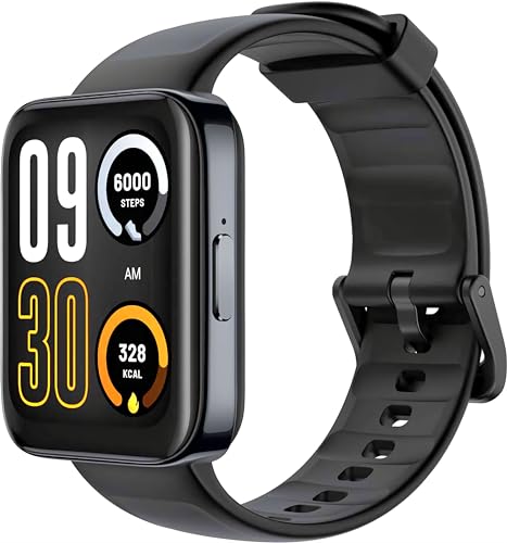 Smartwatch REALME Watch 3 Pro (Bluetooth - Silicona - Preto) Realme - Relógios - bluetooth, silicone, amoled, resistente à água